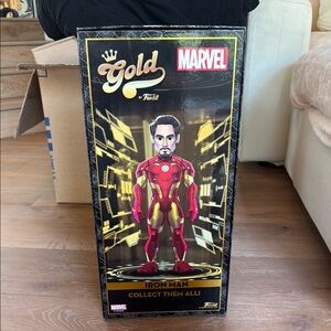 Funko Gold Iron Man Sculpture - Red and Gold